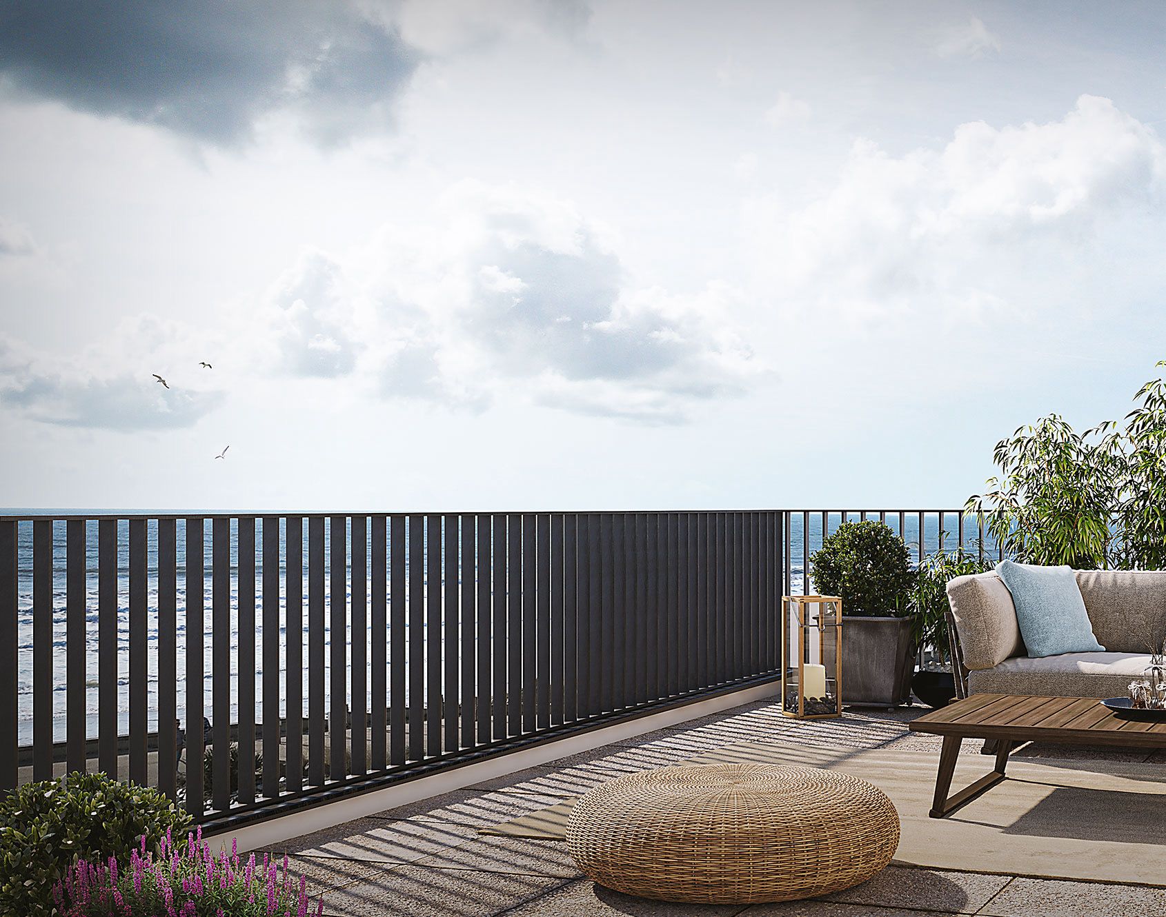 Garde-Corps Alu à Saint-Tropez