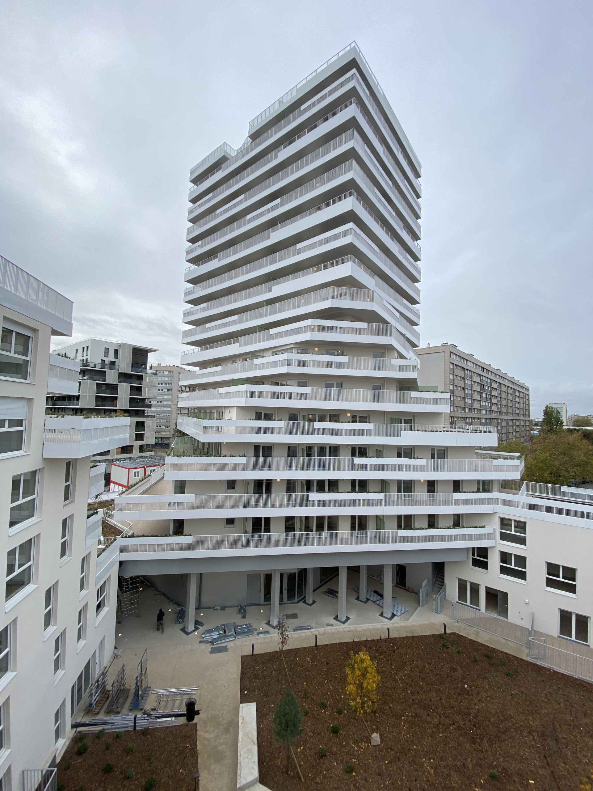 Immeuble Prestige - Paris - Garde-corps verre