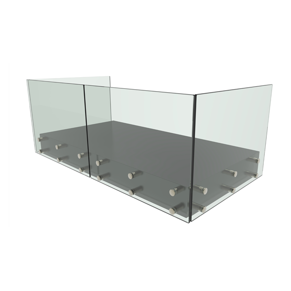 NESS - garde-corps en verre