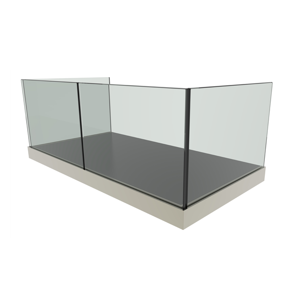 LONDON - garde-corps en verre